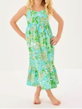 Kids Lilly Pulitzer HIEDI MAXI DRESS - 7 🌟